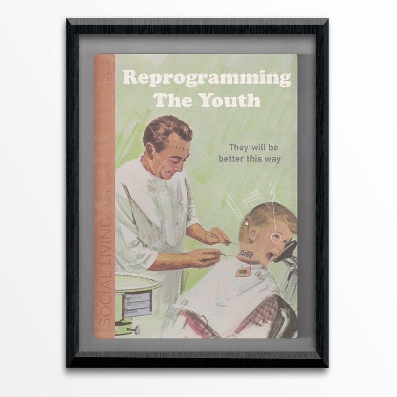 "Reprogramming The Youth" - art print -11"x14"