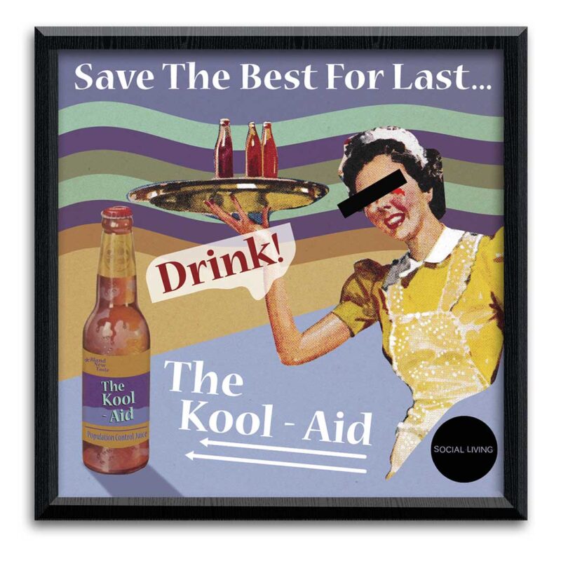 "Save The Best For Last" - art print -12"x12"