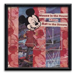 “Mouse in the House” – art print -12″x12″