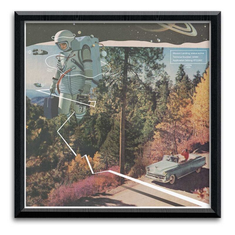 "Return Home" - art print -12"x12"