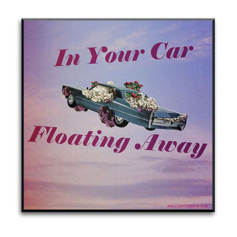 "Floating Away" - art print -12"x12"