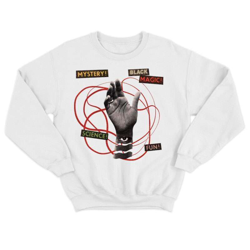 "Black Magic Science Fun" Crewneck Sweatshirt