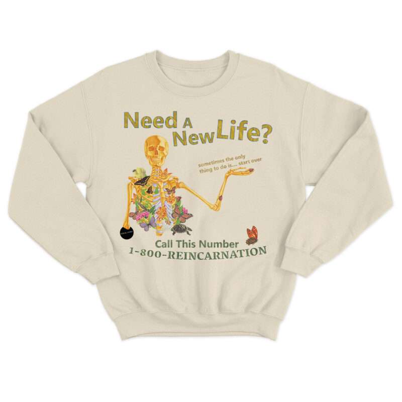 "Reincarnation" Crewneck Sweatshirt