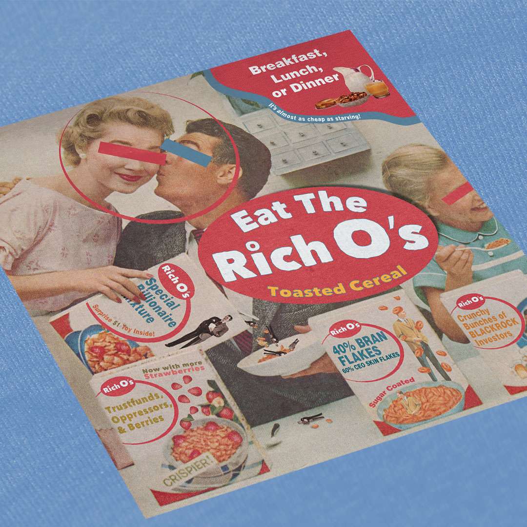"Eat The Rich O's" T-shirt