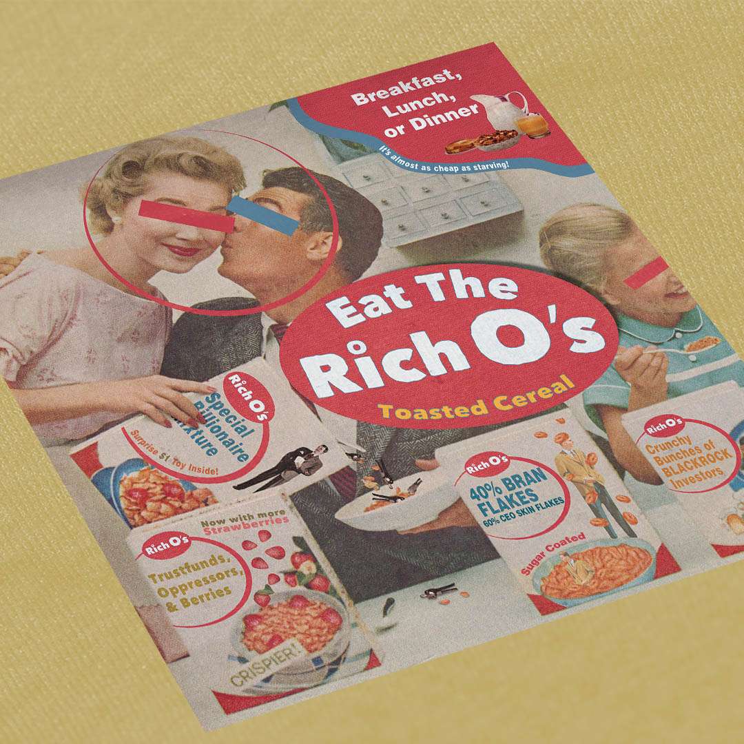 "Eat The Rich O's" T-shirt - Image 4