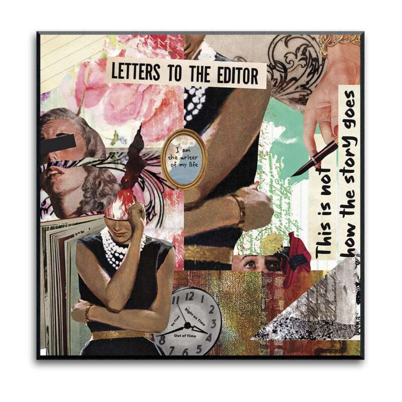 "Letters to the Editor" - art print