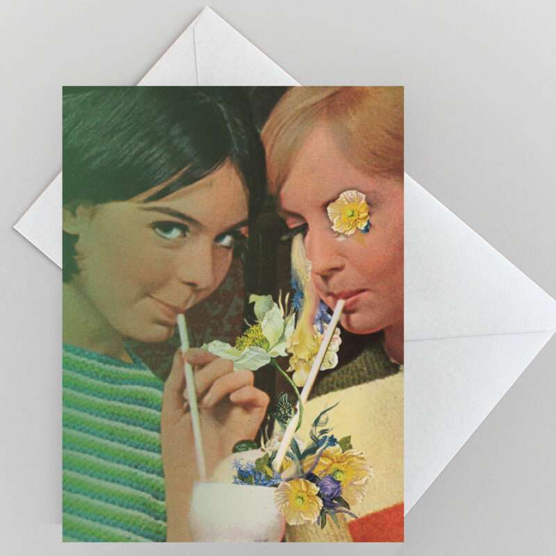 "Drink Up" - greeting card