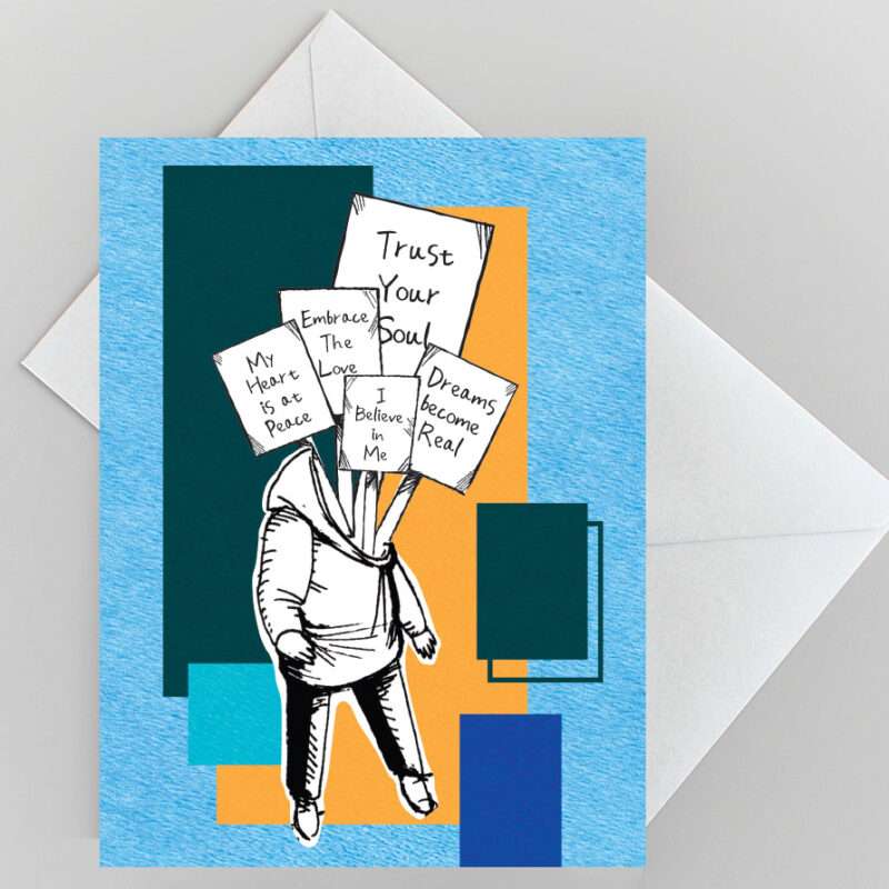 "Protesting For Yourself" - greeting card