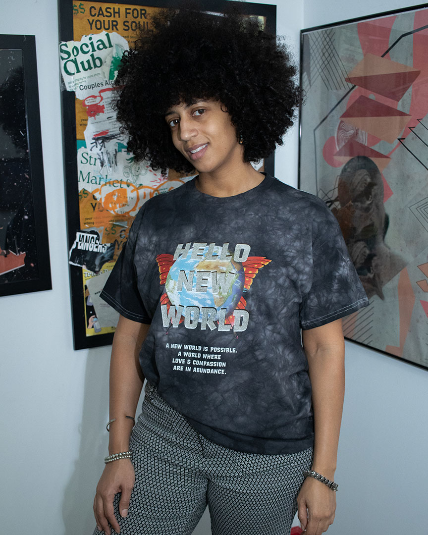 "Hello New World" T-Shirt - Image 2