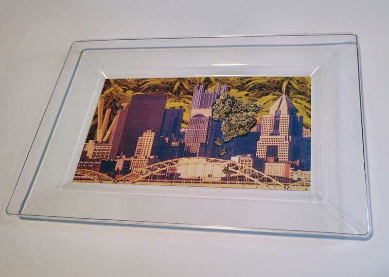 Social Living Pittsburgh Buds Rolling Tray Main
