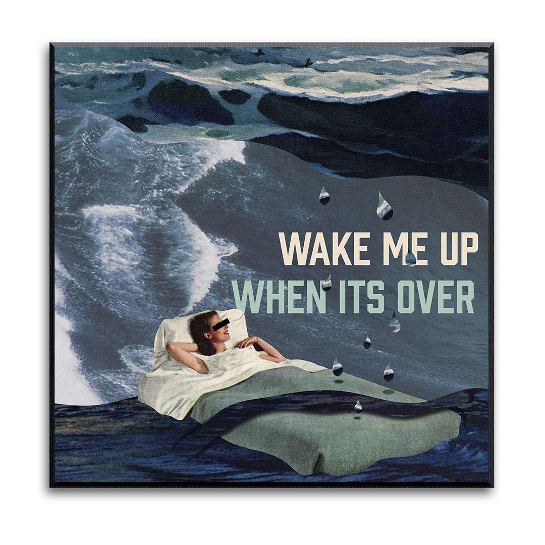 Social Living_Wake Me Up_12x12 Product Photo