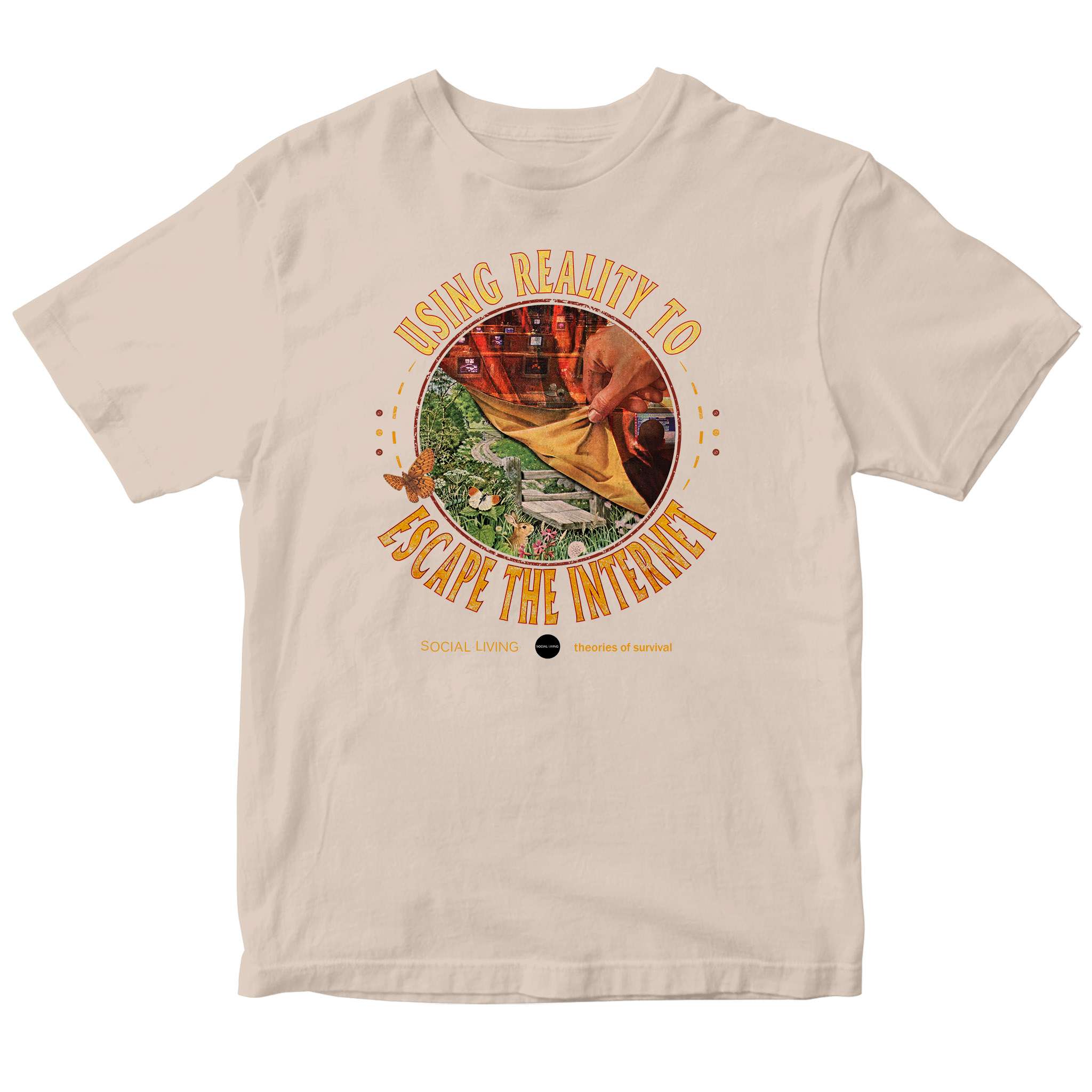 Escaping The Internet" T-Shirt - Image 3